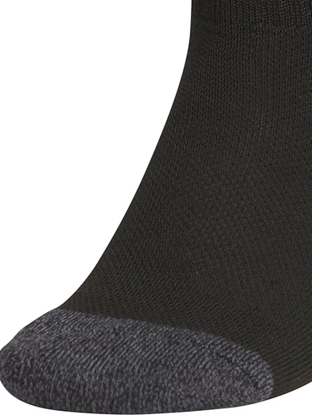 NEW Boys Adidas Black Crew Athletic Socks - Pack of 6 size L 5Y-7Y